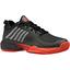 K-Swiss Mens Hypercourt Supreme HB Tennis Shoes - Jet Black/Spicy Orange - thumbnail image 1