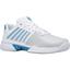 K-Swiss Mens Express Light 2 Tennis Shoes - White/Blue - thumbnail image 2