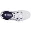 K-Swiss Mens Receiver V Carpet Tennis Shoes - White/Navy - thumbnail image 2
