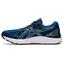Asics Mens GEL-Cumulus 23 Running Shoes - Mako Blue/Pure Silver - thumbnail image 2