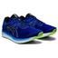 Asics Mens Evoride 2 Running Shoes - Monaco Blue/Bright Lime - thumbnail image 2