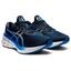 Asics Mens Novablast 2 Running Shoes - French Blue/Pure Silver - thumbnail image 2