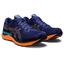 Asics Mens GEL-Cumulus 24 Running Shoes - Indigo Blue/Sun Peach - thumbnail image 2