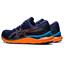 Asics Mens GEL-Cumulus 24 Running Shoes - Indigo Blue/Sun Peach - thumbnail image 3