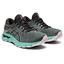 Asics Womens GEL-Nimbus 24 Running Shoes - Black/Turquoise - thumbnail image 2