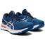 Asics Womens GEL-Nimbus 24 Running Shoes - French Blue/Barely Rose - thumbnail image 2