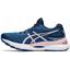 Asics Womens GEL-Nimbus 24 Running Shoes - French Blue/Barely Rose - thumbnail image 5