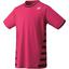 Yonex Mens Crew Neck Shirt - Dark Pink - thumbnail image 1