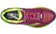Saucony Womens Triumph 10 Running Shoes - Pink/Citron - thumbnail image 3