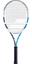 Babolat Evo Drive Lite Womens Tennis Racket - White/Blue - thumbnail image 2