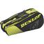 Dunlop SX Club 6 Racket Bag - Yellow/Black - thumbnail image 1