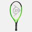 Dunlop Nitro 19 Inch Junior Tennis Racket - Green - thumbnail image 2