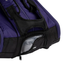 Dunlop FX Performance 12 Racket Backpack - Violet/Black/Cyan - thumbnail image 5