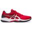 Asics Mens GEL-Game 7 Tennis Shoes - Classic Red/Pure Silver - thumbnail image 1