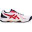 Asics Mens GEL-Challenger 12 Tennis Shoes - White/Classic Red/Navy - thumbnail image 1