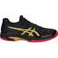 Asics Mens Solution Speed FF Ltd. Tennis Shoes - Black/Rich Gold - thumbnail image 1