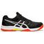 Asics Mens GEL-Dedicate 6 Tennis Shoes - Black/Silver - thumbnail image 1
