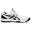Asics Mens GEL-Dedicate 6 Tennis Shoes - White/Peacoat - thumbnail image 1