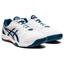 Asics Mens GEL-Dedicate 6 Tennis Shoes - White/Mako Blue - thumbnail image 2