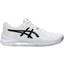 Asics Mens GEL-Resolution 8 Clay Tennis Shoes - White/Black - thumbnail image 1