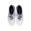 Asics Mens GEL-Resolution 8 Clay Tennis Shoes - White/Mako Blue - thumbnail image 5