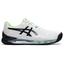Asics Mens GEL-Resolution 8 Clay Tennis Shoes - White/Green Gecko - thumbnail image 1