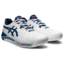 Asics Mens GEL-Resolution 8 Tennis Shoes - White/Mako Blue - thumbnail image 2