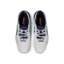 Asics Mens GEL-Resolution 8 Tennis Shoes - White/Mako Blue - thumbnail image 5