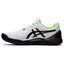 Asics Mens GEL-Resolution 8 Tennis Shoes - White/Green Gecko - thumbnail image 4