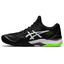 Asics Mens Court FF 2 Tennis Shoes - Black/Gecko Green - thumbnail image 4