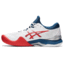 Asics Mens Court FF 2 Tennis Shoes - White/Mako Blue - thumbnail image 4