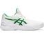 Asics Mens Court FF Novak Tennis Shoes - White/Green - thumbnail image 1