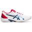 Asics Mens Court Speed FF Tennis Shoes - White/Mako Blue - thumbnail image 1