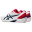 Asics Mens Court Speed FF Tennis Shoes - White/Mako Blue - thumbnail image 3