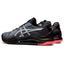 Asics Mens GEL-Resolution 8 L.E. Tennis Shoes - Black/Sunrise Red - thumbnail image 3