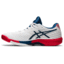 Asics Mens Solution Speed FF 2 Tennis Shoes - White/Mako Blue - thumbnail image 4