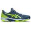 Asics Mens Solution Speed FF2 Tennis Shoes - Steel Blue/Hazard Green - thumbnail image 1