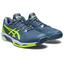 Asics Mens Solution Speed FF2 Tennis Shoes - Steel Blue/Hazard Green - thumbnail image 2