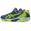 Asics Mens Solution Speed FF2 Tennis Shoes - Steel Blue/Hazard Green - thumbnail image 3