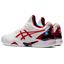 Asics Mens Court FF Novak L.E Tennis Shoes - White/Classic Red - thumbnail image 3