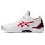 Asics Mens Court FF Novak L.E Tennis Shoes - White/Classic Red - thumbnail image 4