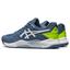 Asics Mens Gel Challenger 13 Clay Tennis Shoes - Steel Blue/White - thumbnail image 3