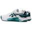Asics Mens GEL-Challenger 13 Tennis Shoes - White/Velvet Pine - thumbnail image 3
