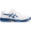 Asics Mens GEL-Dedicate 7 Tennis Shoes - White/Blue - thumbnail image 1