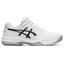Asics Mens GEL-Dedicate 7 Clay Tennis Shoes - White/Black - thumbnail image 1