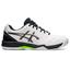 Asics Mens GEL-Dedicate 7 Clay Tennis Shoes - White/Gunmetal - thumbnail image 1