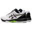 Asics Mens GEL-Dedicate 7 Clay Tennis Shoes - White/Gunmetal - thumbnail image 3