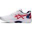 Asics Mens GEL-Game 8 L.E Tennis Shoes - White/Classic Red - thumbnail image 6