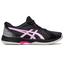 Asics Mens Solution Swift FF Tennis Shoes - Black/Hot Pink - thumbnail image 1