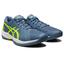Asics Mens Solution Swift FF - Steel Blue/Hazard Green - thumbnail image 2